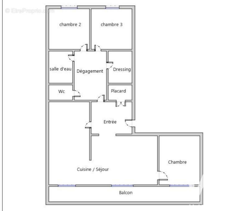 Photo 3 - Appartement à VILLEURBANNE