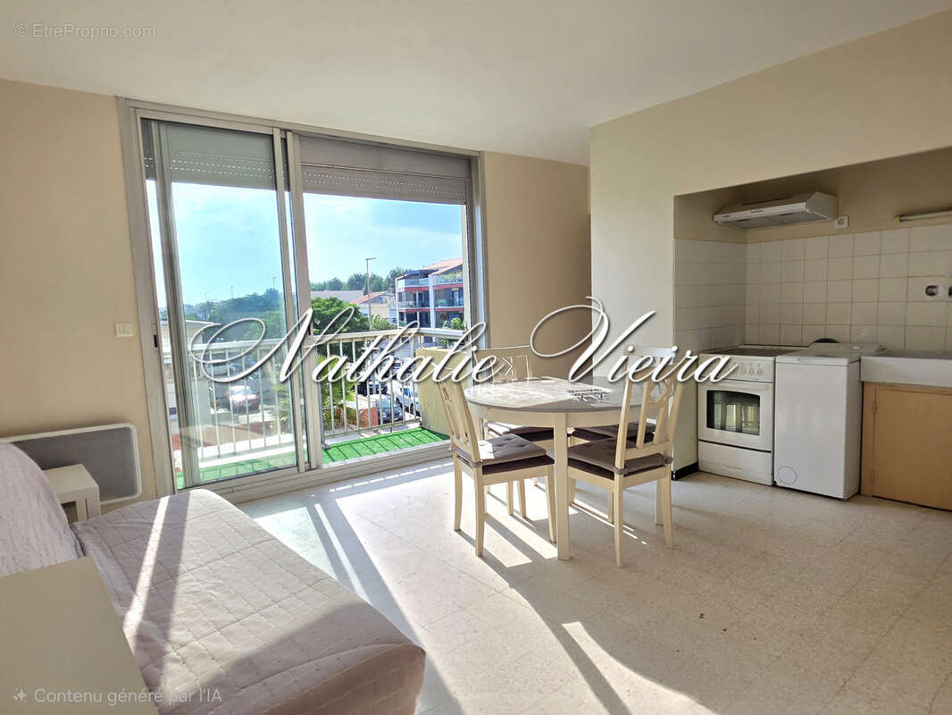 1ère ligne, t2 vue latérale mer, dernier etage - photo 4