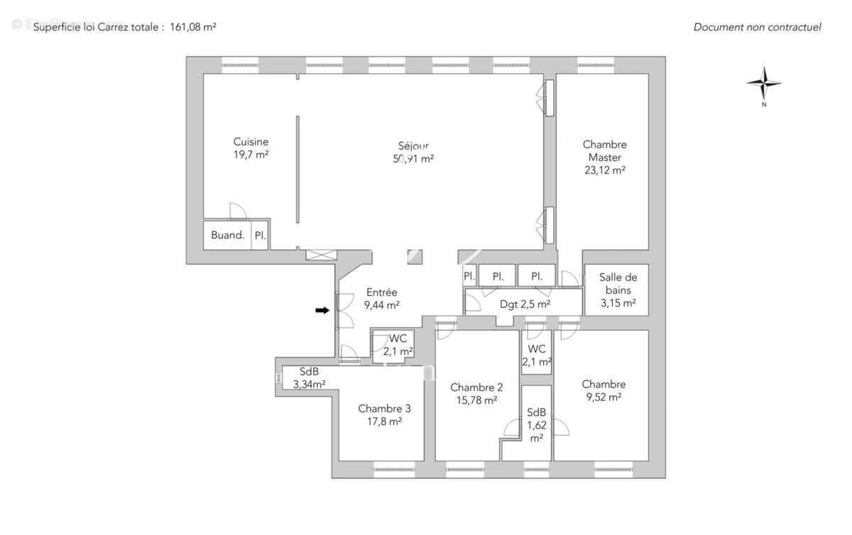 Appartement à PARIS-5E