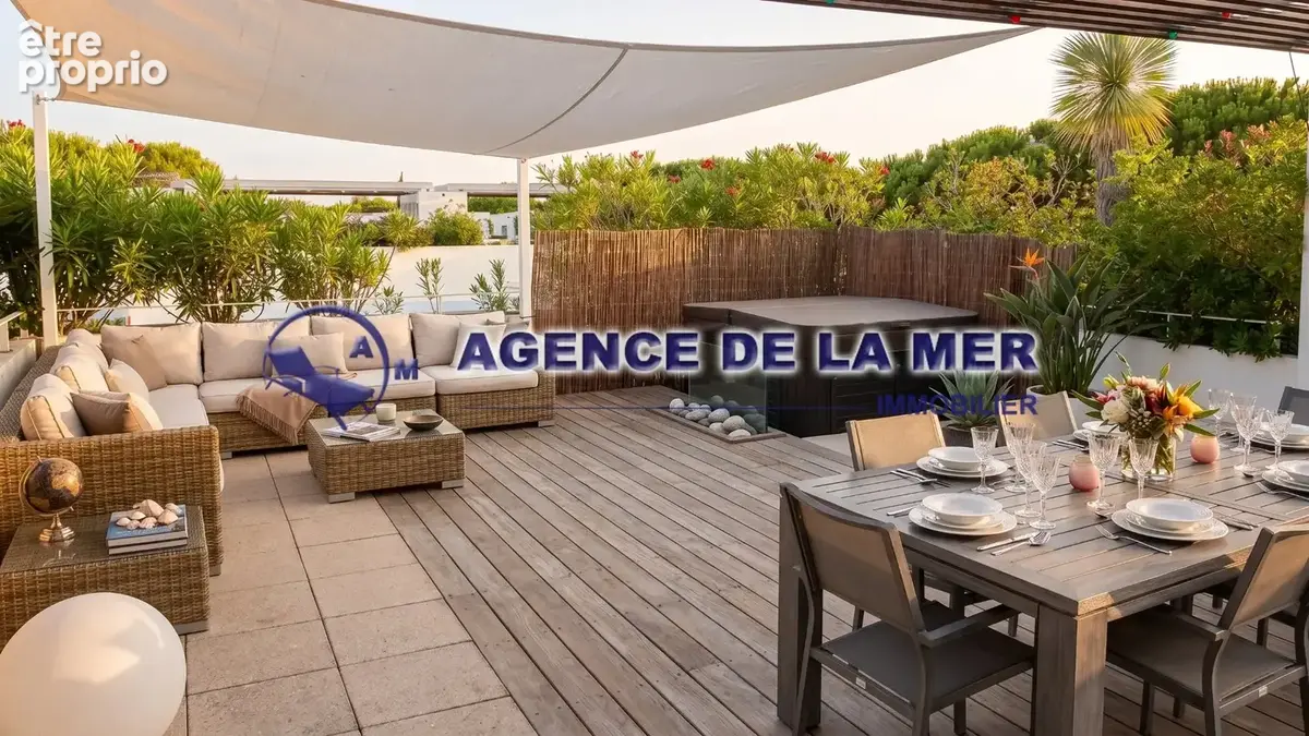 La Grande-Motte POINT ZERO Résidence (2010)  Duplex 4 pièces 124,65 m² avec toit-terrasse et jacuzzi  1 garage - photo 5
