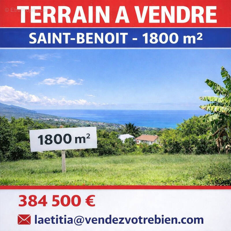 Terrain à SAINT-BENOIT