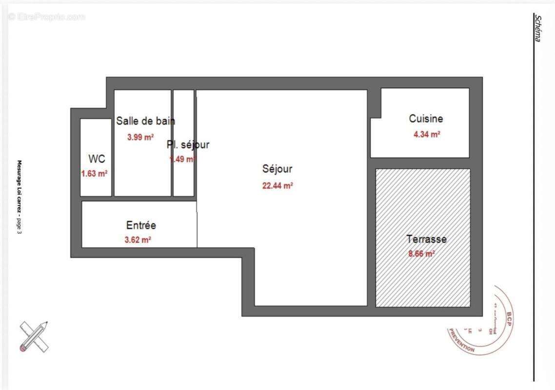 Appartement à MARSEILLE-7E