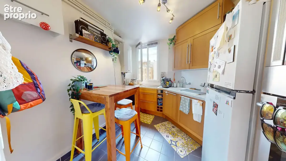 EXCLU AVL  Paris 12e  Picpus - Métro Daumesnil  3 pièces 57 m²  Charme de l'Ancien  Refait à Neuf  Cave  AVL immobilier - 01.48. - photo 10