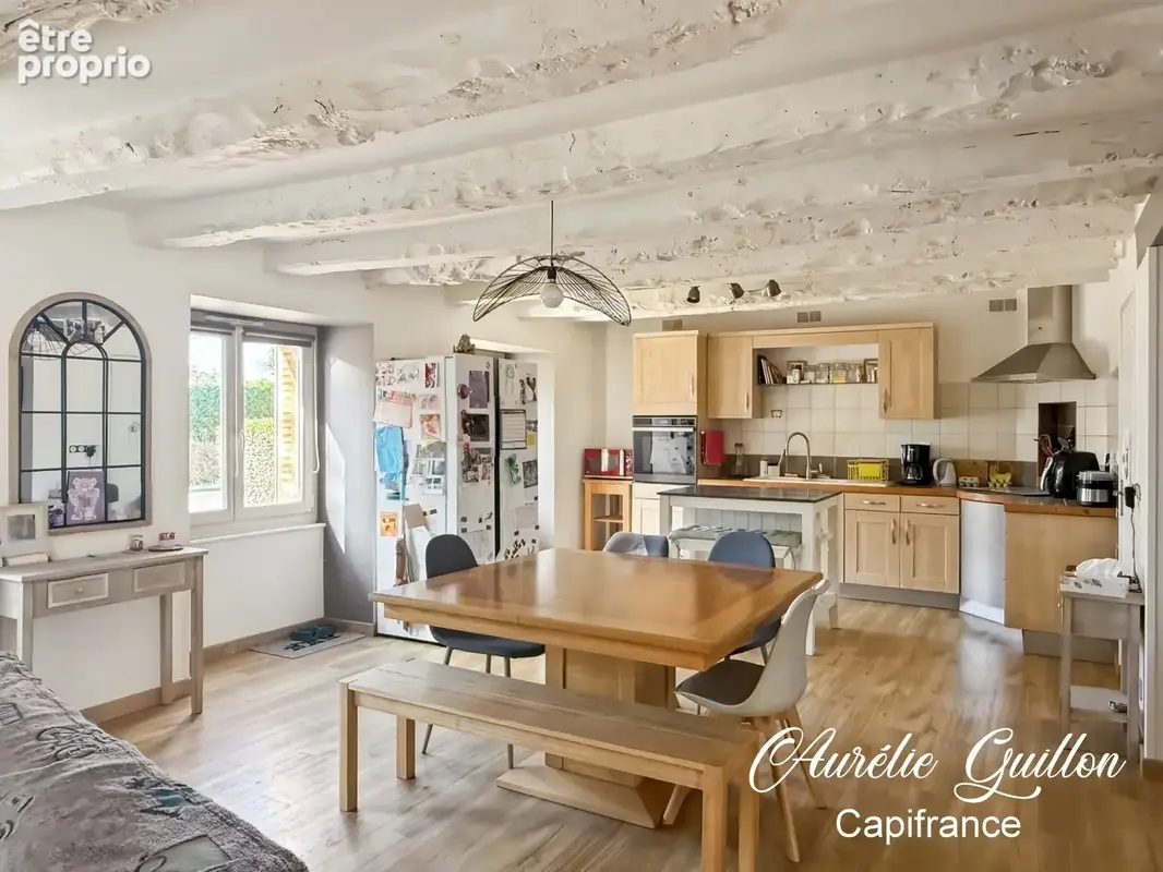 Maison en pierre rénovée de 117 m² – 3 chambres + bureau – Néant-sur-Yvel - photo 2
