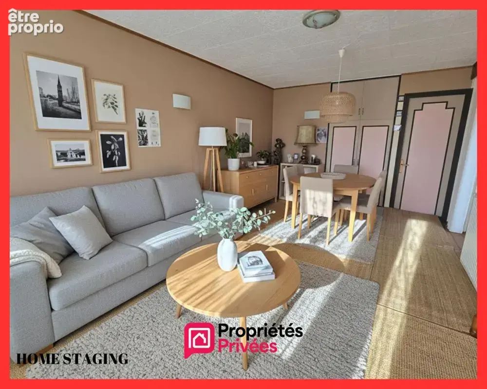 93350 LE BOURGET - Appartement 3 pièces 54.70 m²- 2 Chambres - 2 Balcons - Stationnement libre en extérieur - photo 4