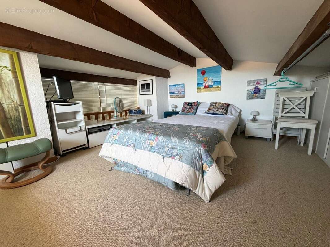Vue mer et pyrénées : 3 pieces en duplex - photo 8