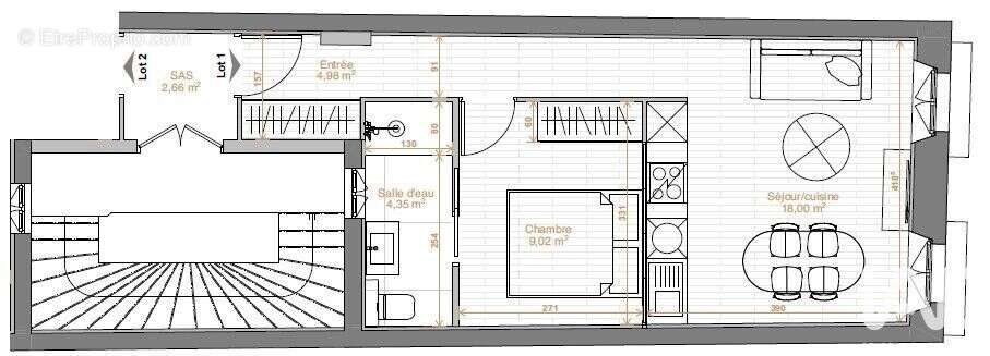 Appartement 31 m² à Toulon  - photo 2