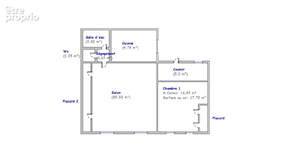 Appartement T2 - 62 m² - TOURS - photo 9