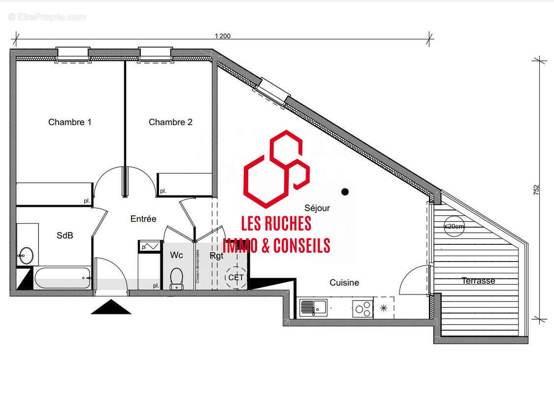 Appartement à TOULOUSE