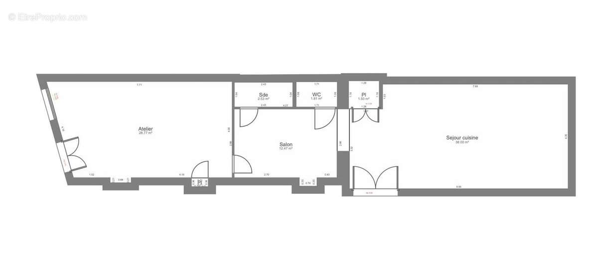 Appartement à PARIS-11E