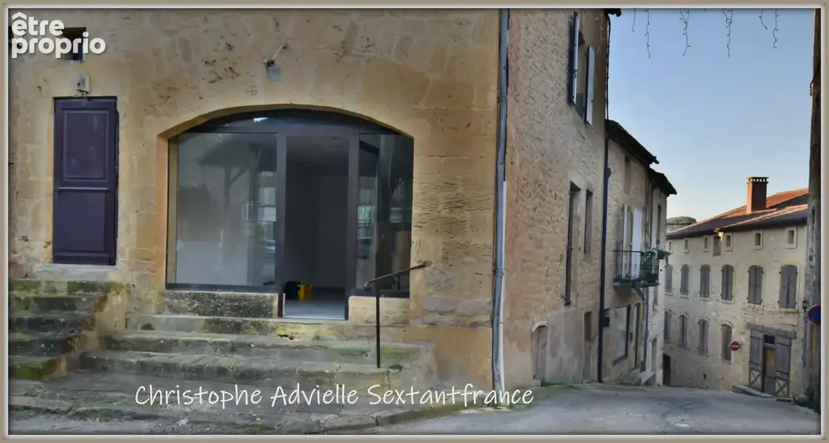Au coeur de Belves, immeuble avec commerce au RDC, appartement à l'étage, cave et grenier - photo 4
