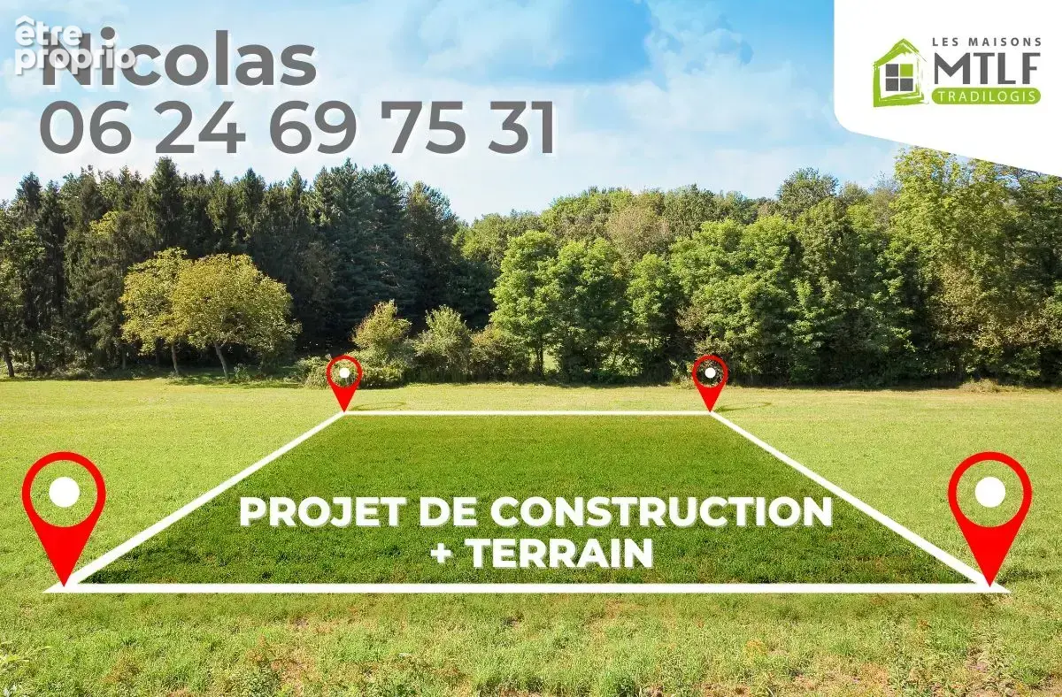 Photo Terrain à Bondy au prix de 160 000€