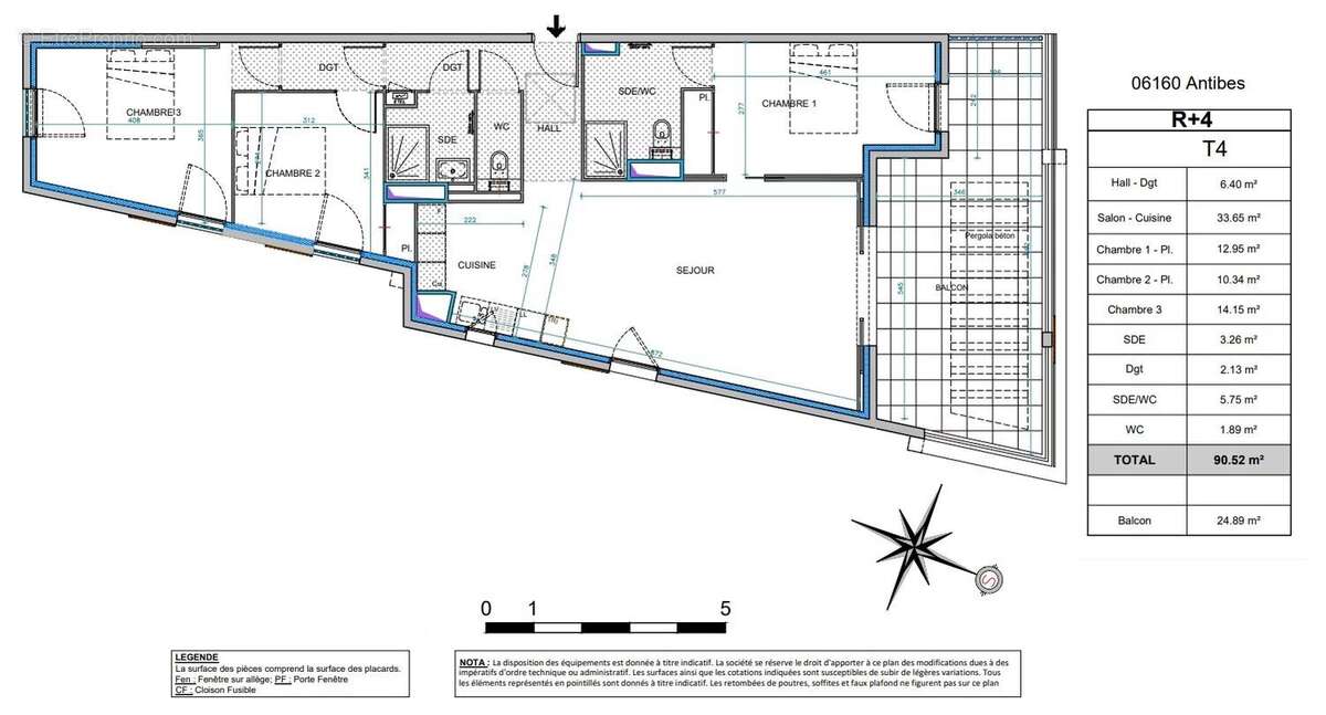 Appartement à ANTIBES