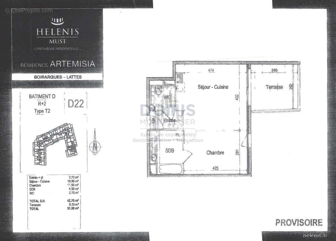 Appartement à LATTES