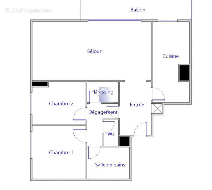 Appartement à COURBEVOIE