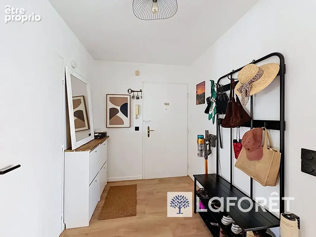 Lyon 3e feuillat / grange-blanche 53 m²  grande terrasse dernier étage climatisation - photo 5