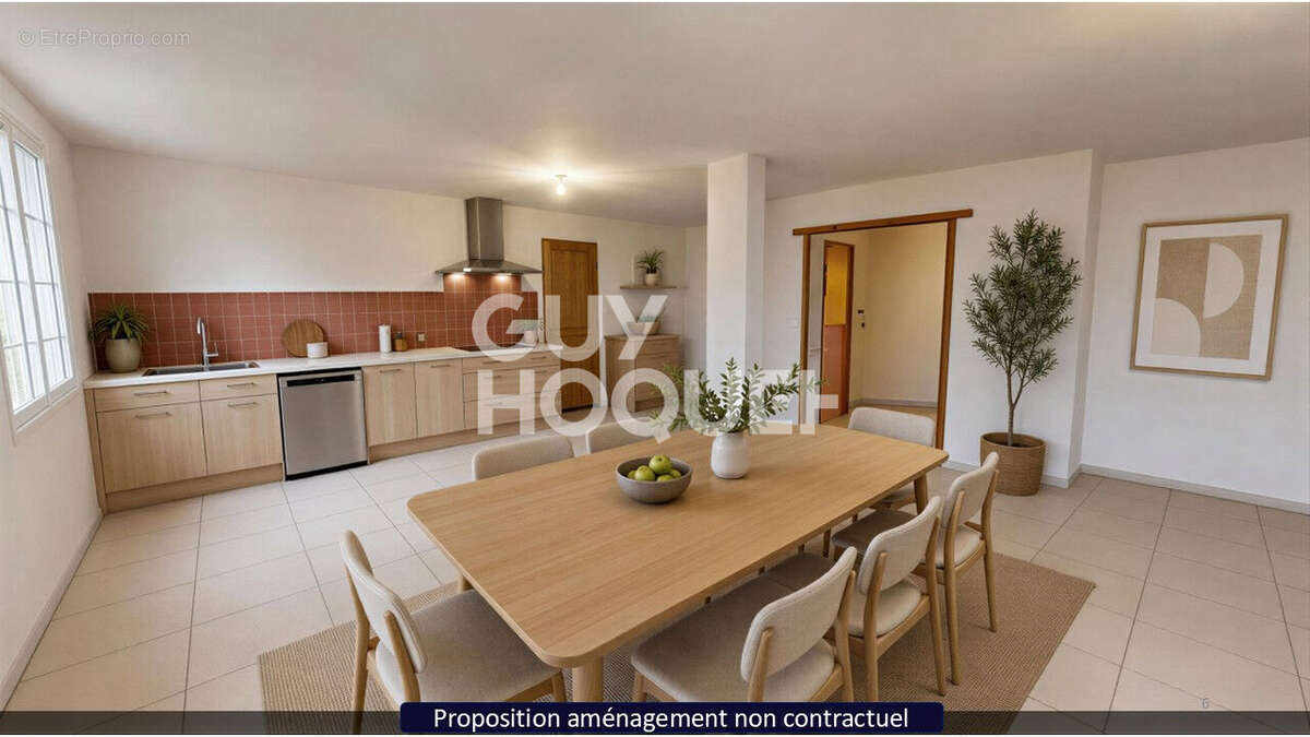 Maison 4 pièces à vendre au  Calme avec grand garage - photo 4
