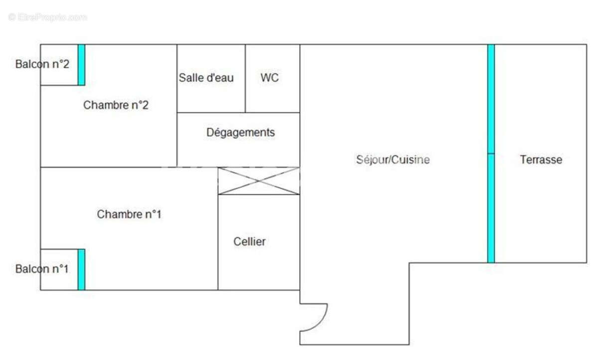 Appartement à MAUGUIO