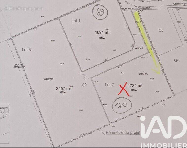 Photo 1 - Terrain à VAUDESINCOURT