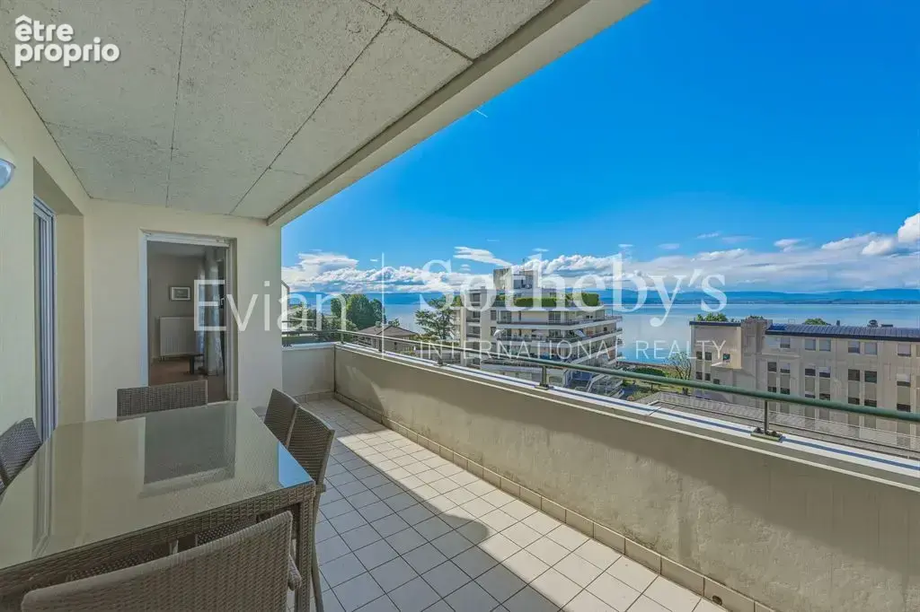 Evian centre ville appartement t4 vue lac - photo 15