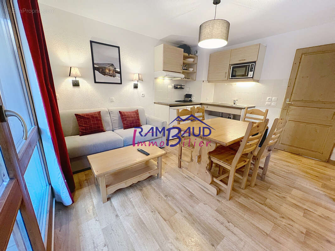 Appartement T2 bis avec balcon, accès pistes et piscine - photo 2