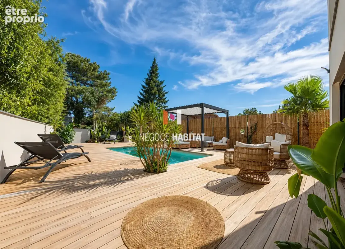 Villa T4 avec piscine à vendre - terrain de 435 m2 à Vendargues - photo 2