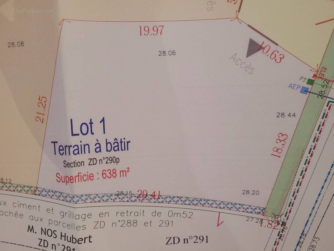 Terrain à HONDOUVILLE