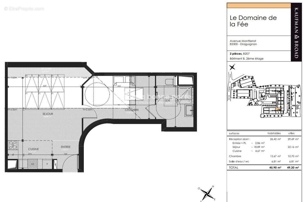 Appartement à DRAGUIGNAN