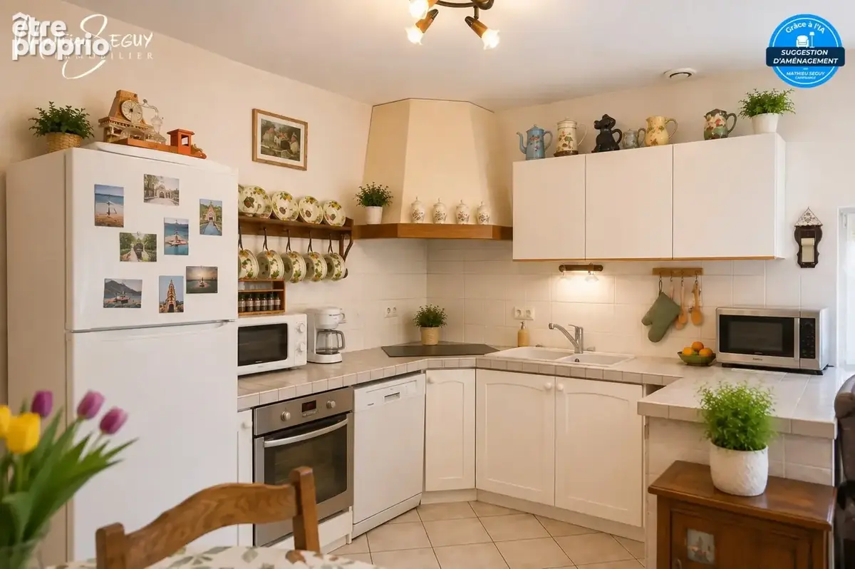 Appartement T4 avec garage vendu loué à CHAZELLES SUR LYON (42) - photo 2