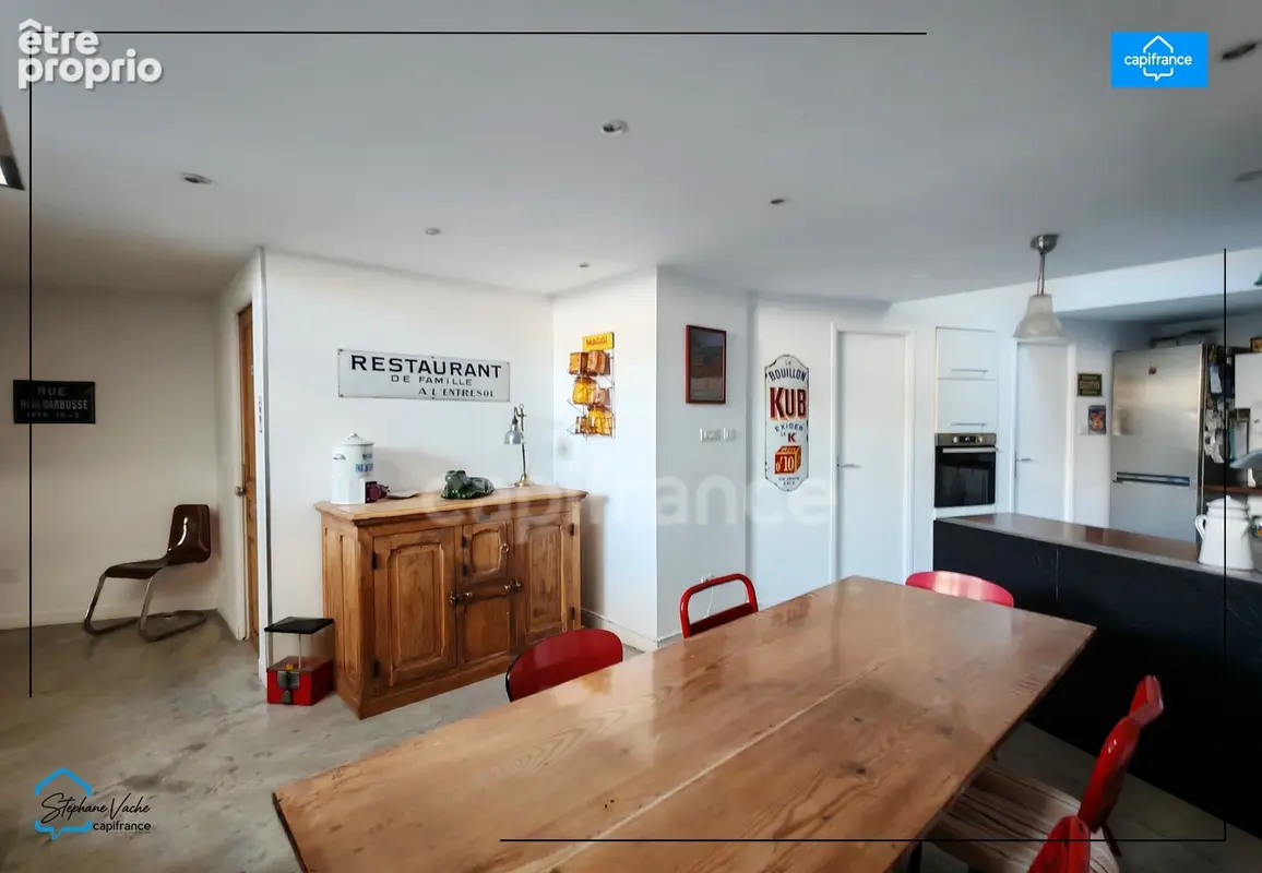 – Maison de ville atypique esprit loft avec garage,  Bas Cours Fauriel - photo 7