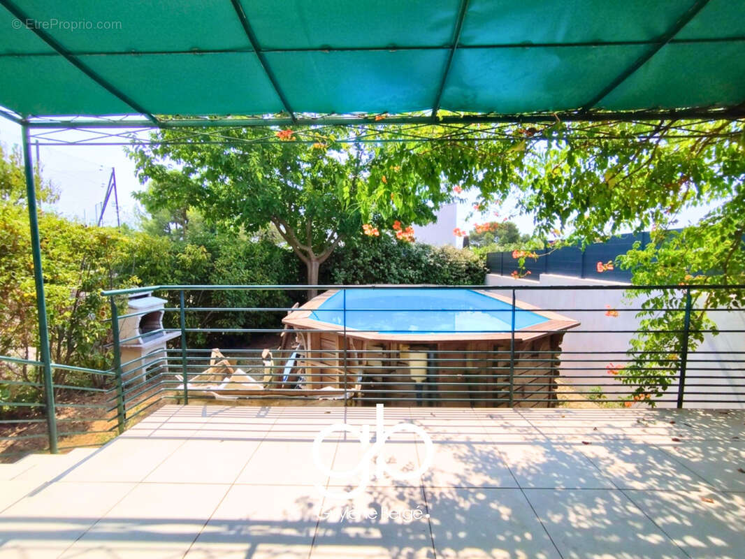Villa familiale avec piscine   impasse calme    t4     saint-vincent-de-barbeyrargues   proche montpellier - photo 7