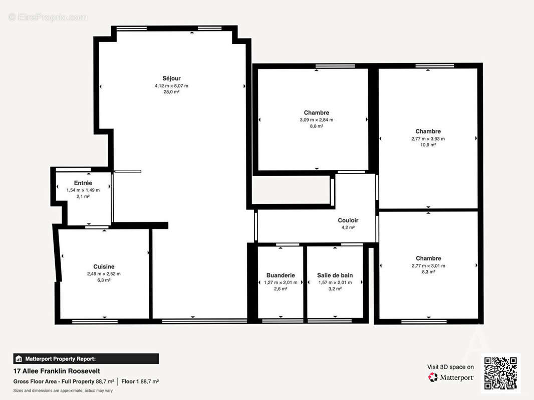 Appartement à CHATEAUROUX