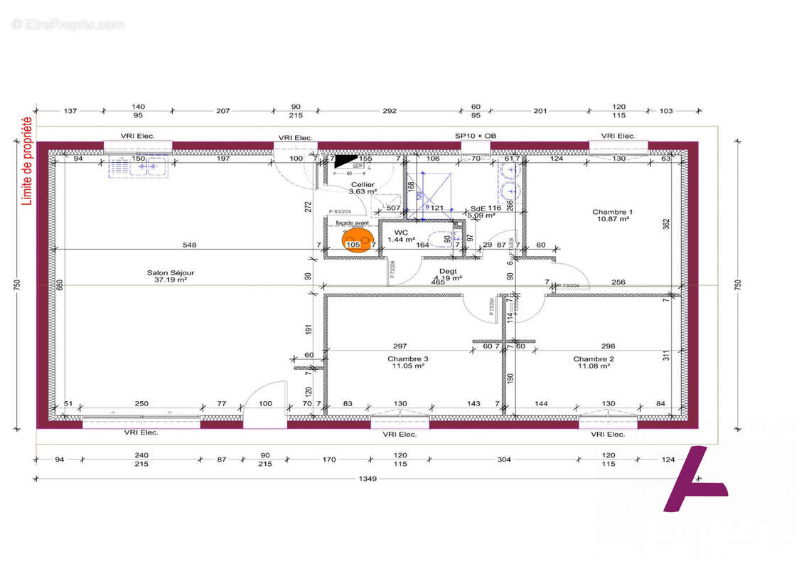 Maison à PARENTIS-EN-BORN