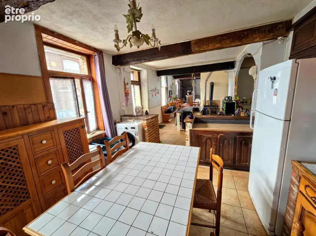 HIRSON (02) -  Vente maison semi-individuelle avec 3 chambres  et jardin  - photo 3