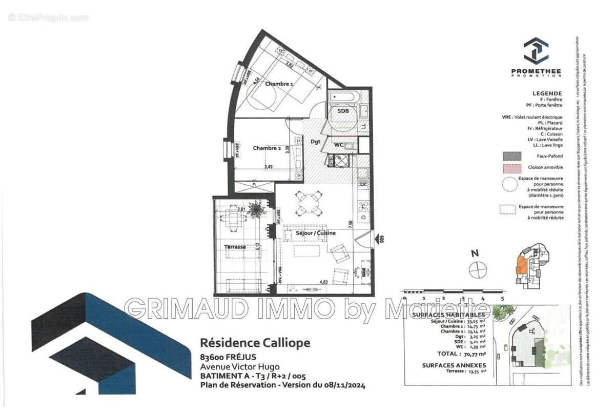 Appartement à FREJUS