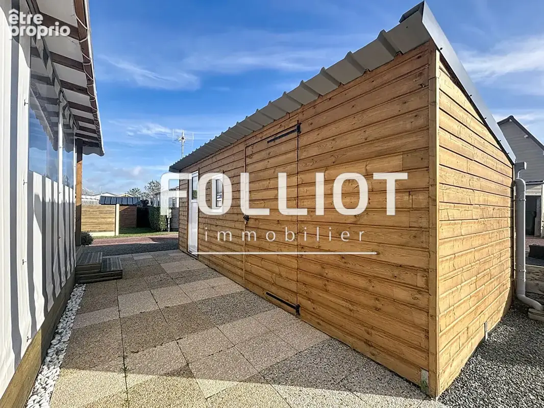 A vendre 50590 montmartin sur mer plage ! terrain + mobil home de 30.50 m2 - photo 11