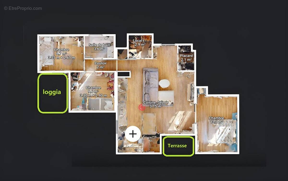 Appartement à DRAGUIGNAN