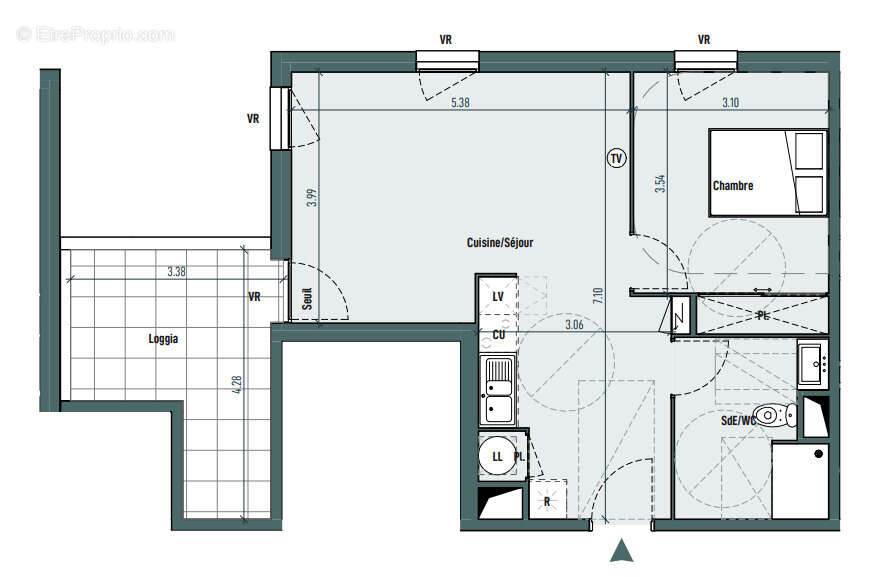 Appartement à GIGNAC