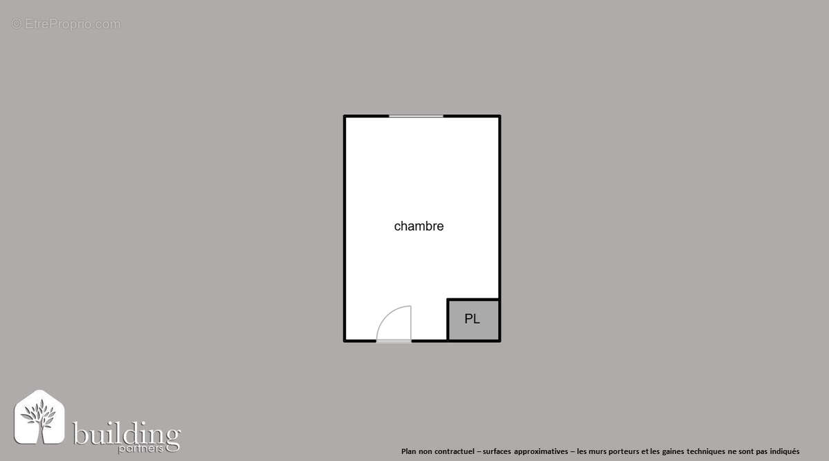 Pasteur ? Chambre de service de 9,19 m² - photo 2