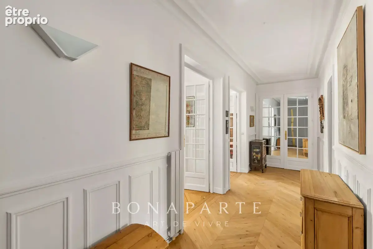 Paris ixe - 148,75 m² - charme de l’ancien - 3 chambres - photo 7