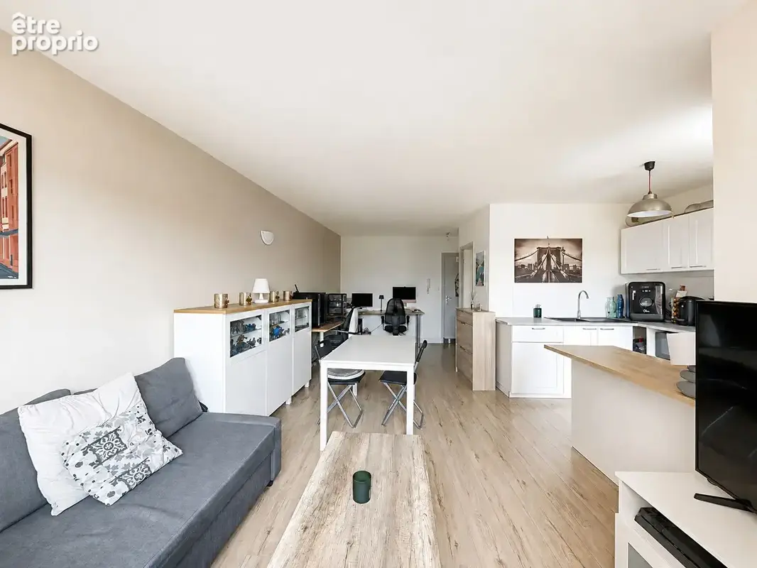 Fonsorbes - Centre-ville - Appartement T2 de 48,15m2 rénové et climatisé en dernier étage - photo 7
