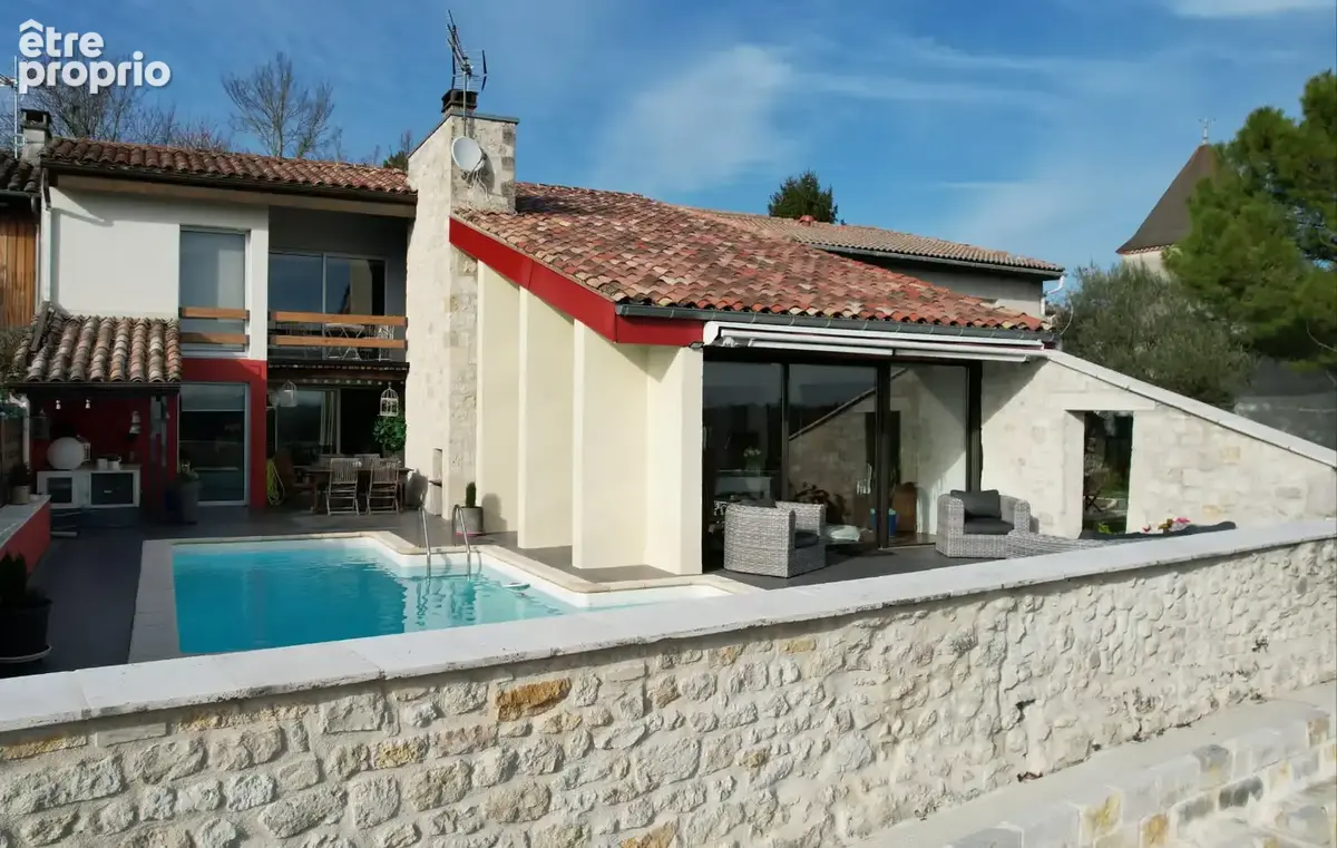 A 20 mins d'agen - maison de village avec piscine et une vue imprenable - photo 3