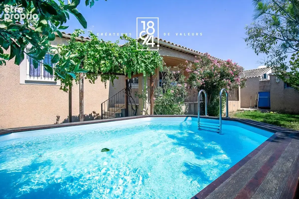 Maison plain pied 4 chambres piscine marignane - photo 3