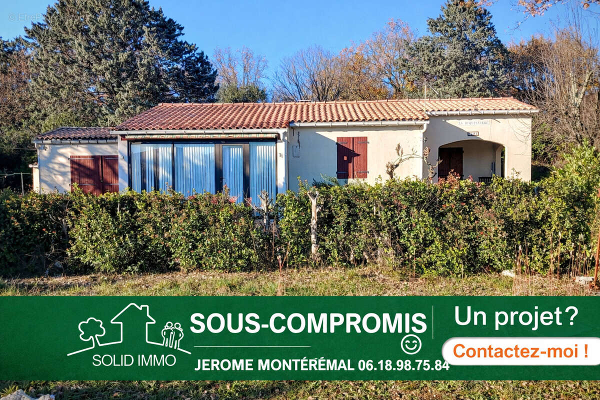 Maison à SAINT-ALBAN-AURIOLLES