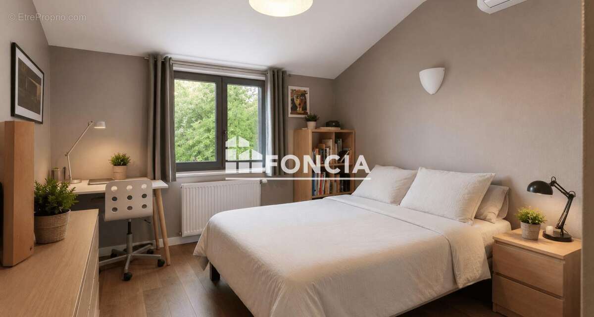 CRÉPIEUX-LA-PAPE – Maison d'architecte 160 m² climatisée avec piscine et vue panoramique - photo 11