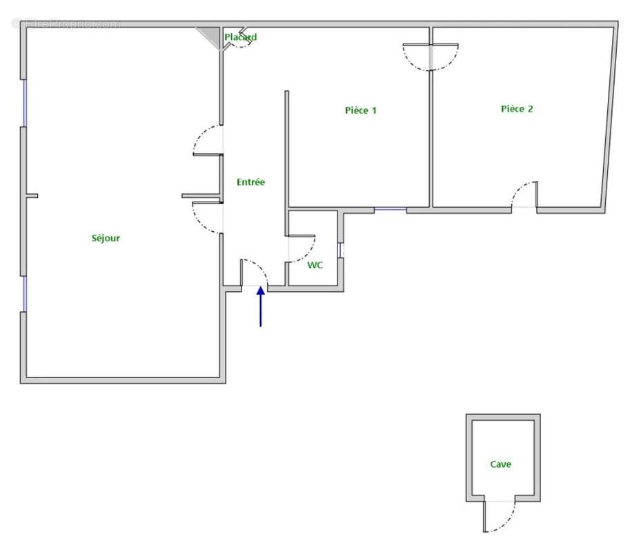 Appartement à PARIS-13E
