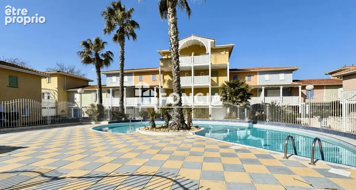 Cap d’agde – secteur rochelongue t4, piscine , parking - photo 2