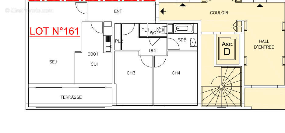 Appartement à ANGERS