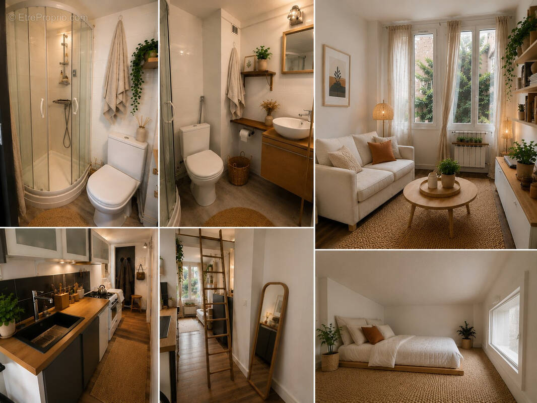 Appartement à PARIS-20E