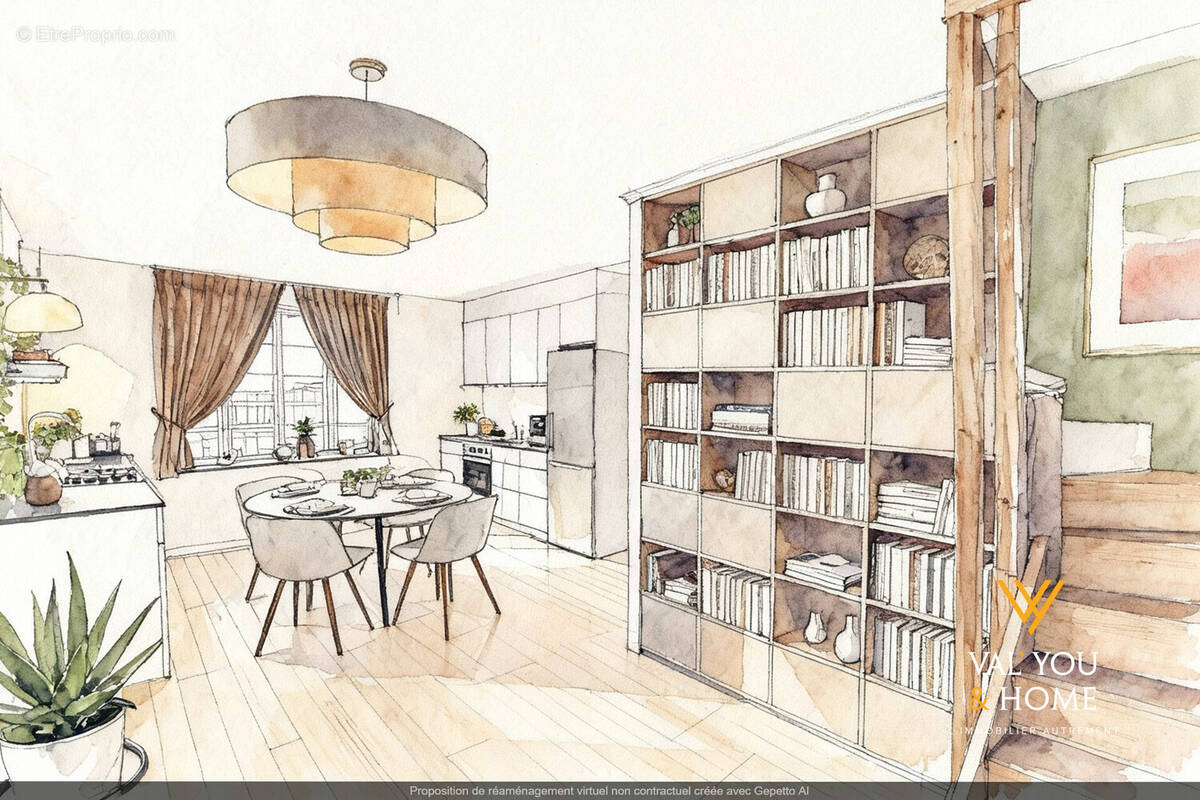 Appartement à LA TOUR-DE-SALVAGNY